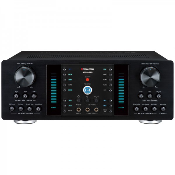 Best Media A350-PRO Digital Echo/ Reverb Mixing Amplifier with Bluetooth (350W x2)